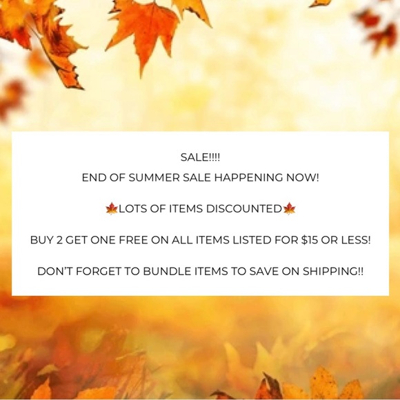 🍂SALE!!!🍂SALE!!!🍂SALE!!!🍂 - Picture 1 of 1